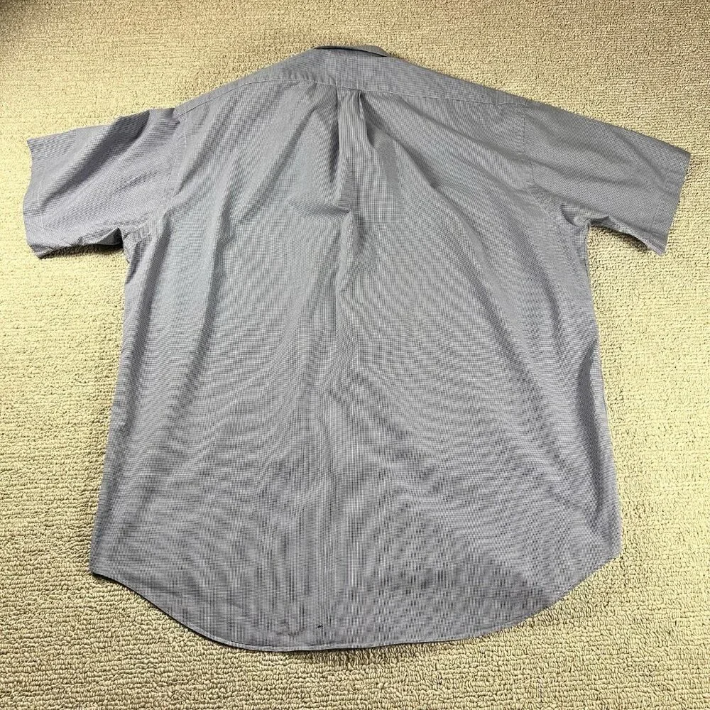 Polo Ralph Lauren Blake Plaid Button Down Shirt Blue White Men’s Size Large - Picture 6 of 8